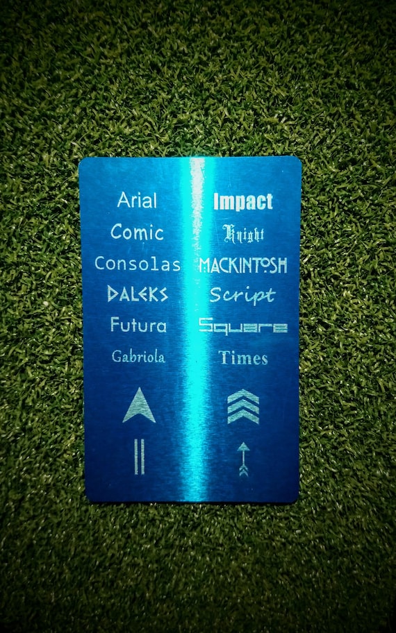 Mini metal ball point pen 10 cm - Laser etched name or initials personalisation. Golf score card pen. EDC gift. Camping kit. Back to school. - Image 7