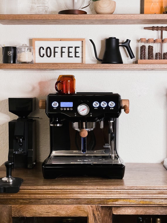 Wooden Steam Lever and Water Knob for Breville Dual Boiler - Slayer Mod Compatible - Image 4