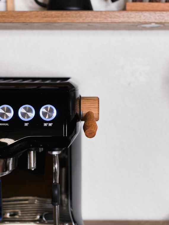 Wooden Steam Lever and Water Knob for Breville Dual Boiler - Slayer Mod Compatible - Image 6