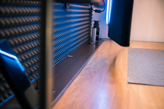 DOWNLOADABLE PLANS for Feature Packed Home Office / Gaming Desk / PC Workstation (Integrated Shelf, Lighting, Usb Hubs, Outlets & more!) - Image 7