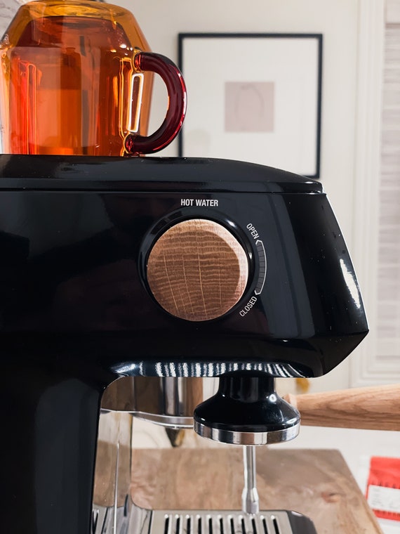 Wooden Steam Lever and Water Knob for Breville Dual Boiler - Slayer Mod Compatible - Image 5