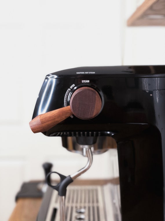 Wooden Steam Lever and Water Knob for Breville Dual Boiler - Slayer Mod Compatible - Image 8