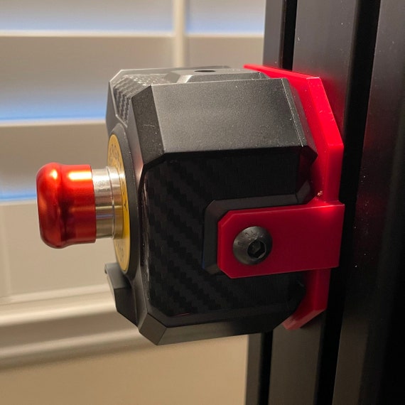 Fanatec emergency stop power button mount for 8020 sim racing rig - DD Podiun - Image 4