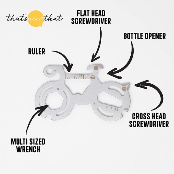 Personalised Road Bike Cycling Travel Tool Gift For Dad, Personalized Multi Tool, Engraved Multi Tool, Multifunctional Tool, Valentine Gift - Image 7