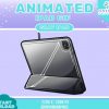 Animated Art Drawing Tablet Gray GIF | PNGtuber  | Vtuber | Twitch Channel | Discord | Emote | Stream | Art Stream Asset | Art Tablet |