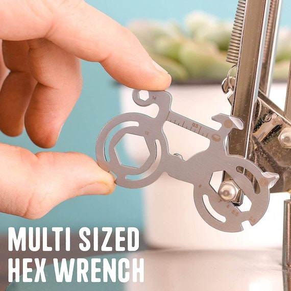 Personalised Road Bike Cycling Travel Tool Gift For Dad, Personalized Multi Tool, Engraved Multi Tool, Multifunctional Tool, Valentine Gift - Image 5