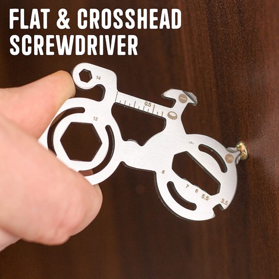 Personalised Road Bike Cycling Travel Tool Gift For Dad, Personalized Multi Tool, Engraved Multi Tool, Multifunctional Tool, Valentine Gift - Image 6