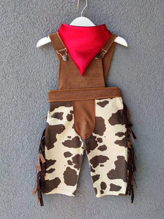 Personalized Toddler Cowboy Brown Western outfit*Infant Brown Wild west suit*Toddler Rodeo Outfit*1st Birthday outfit*Cowboy pants for baby - Image 5