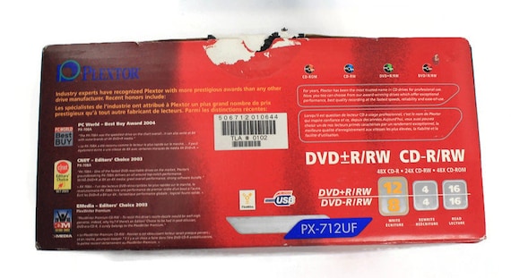 Plextor PX-712UF External DVD Writer Pre-owned - Image 2