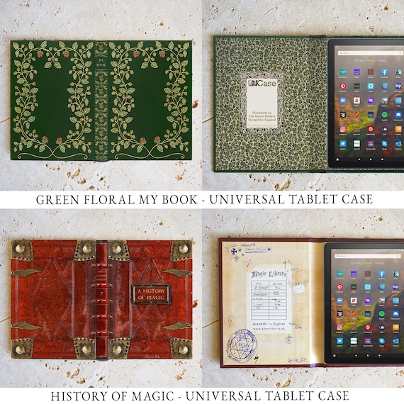 Kindle Fire and Universal 7 and 8 Inch Tablet Hardback Book Cover Cases (US Duty & Tax Paid by Seller). - Image 3