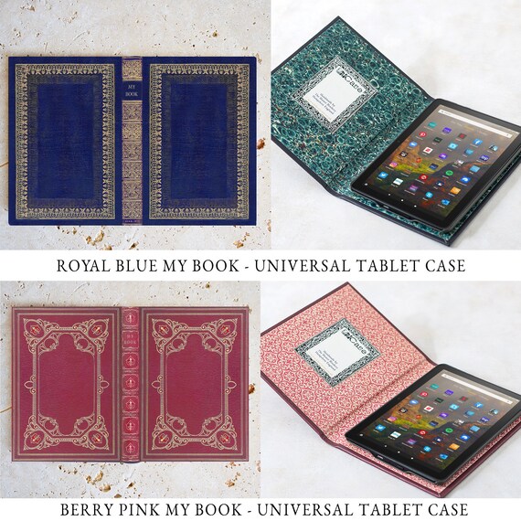 Kindle Fire and Universal 7 and 8 Inch Tablet Hardback Book Cover Cases (US Duty & Tax Paid by Seller). - Image 7