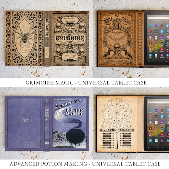 Kindle Fire and Universal 7 and 8 Inch Tablet Hardback Book Cover Cases (US Duty & Tax Paid by Seller). - Image 2