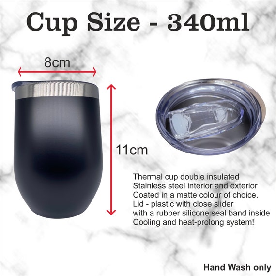 Dungeons and Dragons inspired Travel Thermal Cup 500ml 340ml - Image 3