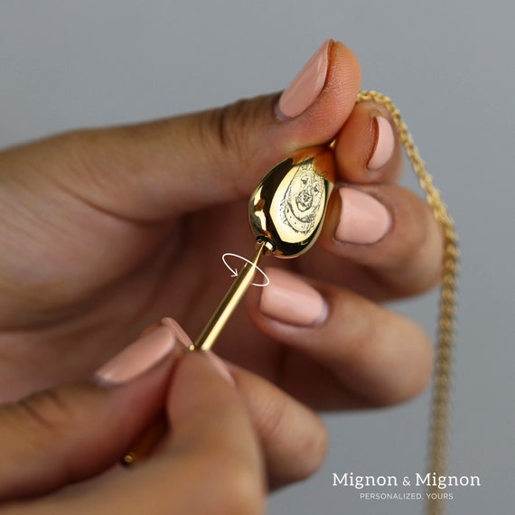 Personalized Cremation Jewelry Pet Urn for Ashes Necklace Pet Urn Necklace For Cat Dog Mom Memorial Gift for Her Engraved Necklace - Image 5