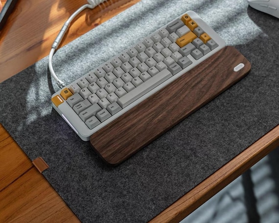 Custom Felt Desk Mat: Large Mouse Pad with Wrist Rest,Large Mouse Pad, Personalized Gift, Father's Day Gift, Desk Gift, Boyfriend Gift - Image 2