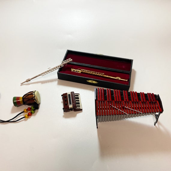 Miniature musical instruments / Musical Instrument Accessories for DIY Musical Robot / Music decor for studio - Image 3
