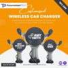 Wireless Car Charger and Phone Holder: 10W Fast Charging Wireless Car Charger and Phone Holder: 10W Fast Charging