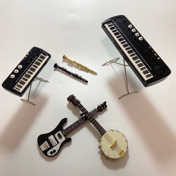 Miniature musical instruments / Musical Instrument Accessories for DIY Musical Robot / Music decor for studio - Image 5
