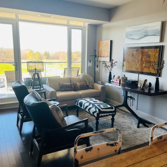 Handmade Furniture, Upholstered Bench, Coffee Table Bench, Mid Table, Piano Bench, Vanity Bench, Kitchen Chair, Entryway Bench, BENCH 874 - Image 4