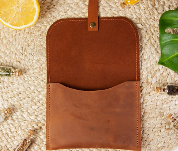 Personalized bushcraft spice kit,Camping spice case,Leather spice rack,Travel spice case,Leather spice holder,Leather spice bag - Image 4