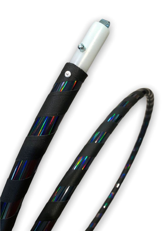 Weighted Beginner Hula Hoop Coil-Down Collapsible PE Travel Hoop - Children and Adult Sizes - Image 7