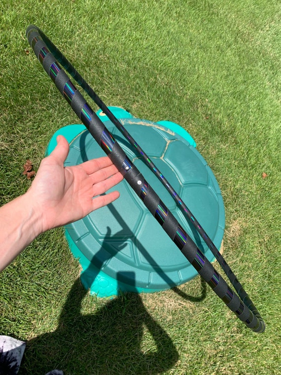 Weighted Beginner Hula Hoop Coil-Down Collapsible PE Travel Hoop - Children and Adult Sizes - Image 10