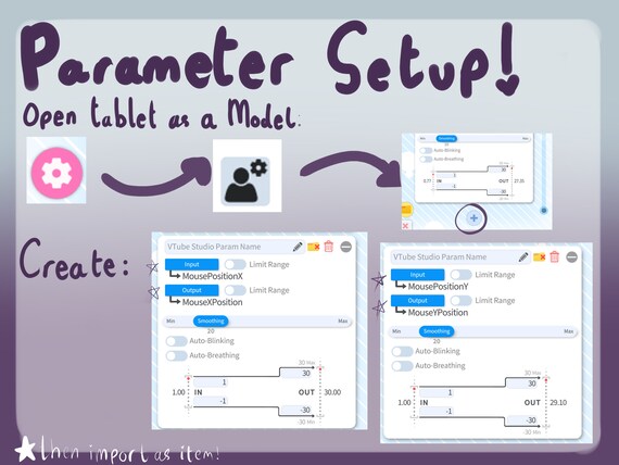 Drawing/Graphics Tablet (Pack 1) - Mouse Tracking Vtuber Asset (Vtube studio) -5 Variations- - Image 2
