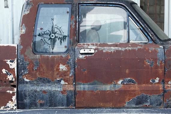 Mountain Compass Decal | Outdoor Decal | Car Decal | Adventure Decal | Compass Sticker | Mountain Compass | Laptop Decal | Tree Decal | 277 - Image 8