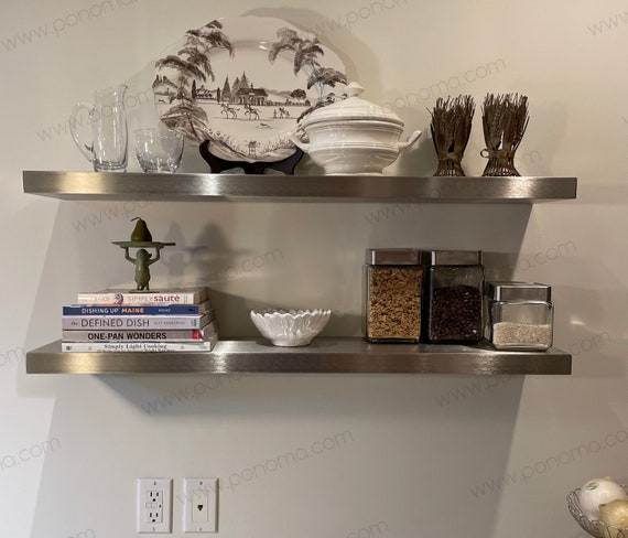 Fireproof Floating Metal Mantel Shelves For Living Room Furniture And Decor by PonomaSteel - Image 6