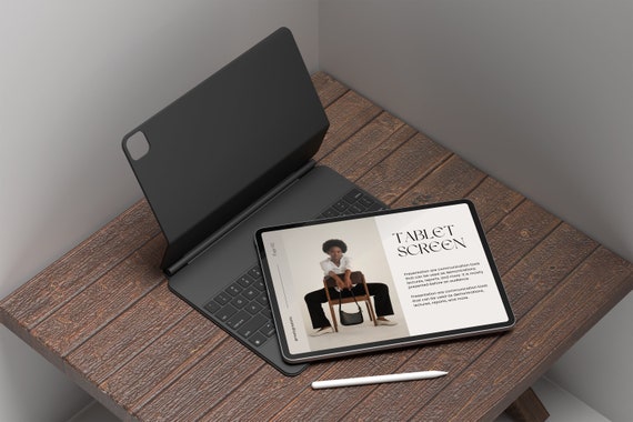 Realistic Laptop and Tablet Mockup - Image 8