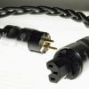 The Mamba, 268S/m high-conductivity audiophile power cable. Braided, triple-shield, with Euro & US connectors. Handmade by Chris Cables The Mamba, 268S/m high-conductivity audiophile power cable. Braided, triple-shield, with Euro & US connectors. Handmade by Chris Cables