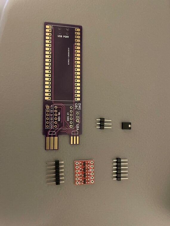 USB to Gameboy Link adapter (for Pi Pico) Gb, Gbc, Gba Online. - Image 5