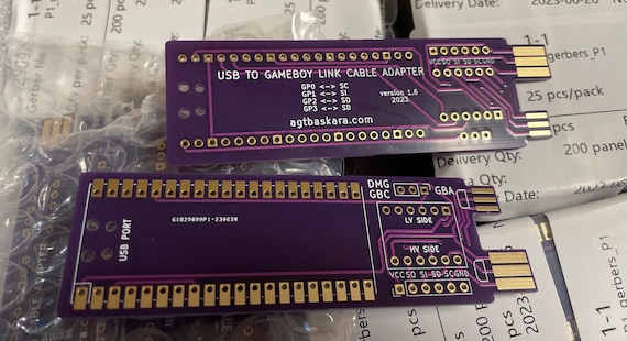 USB to Gameboy Link adapter (for Pi Pico) Gb, Gbc, Gba Online. - Image 3