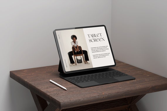 Realistic Laptop and Tablet Mockup - Image 5