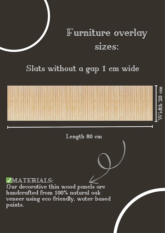 Refurbish Your IKEA MALM Dresser with our Furniture Overlay Kits, Furniture drawer wood overlay, wooden furniture appliques - Image 8