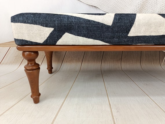 Handmade Furniture, Upholstered Bench, Coffee Table Bench, Mid Table, Piano Bench, Vanity Bench, Kitchen Chair, Entryway Bench, BENCH 874 - Image 2