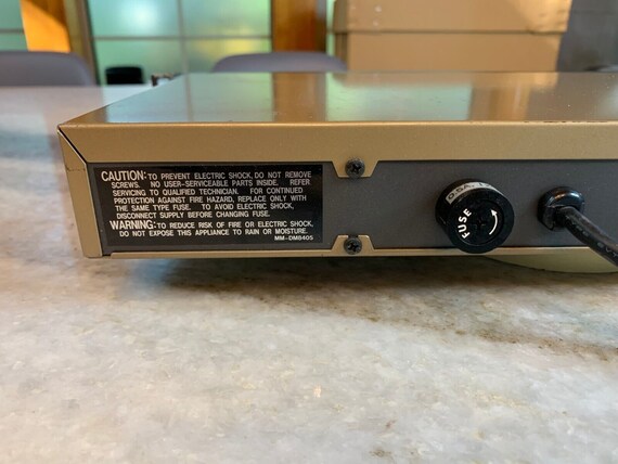 Vintage 1984 1/3 octave eq equalizer made in japan 6.35 mm trs/ts input / output - Image 8