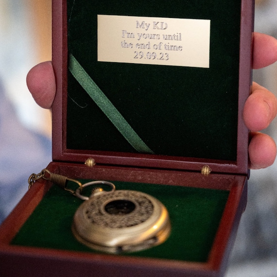 Peaky Blinders pocket watch gift, Peaky Blinders wedding gift, Tommy Shelby - By order of the Peaky Blinders - Image 4