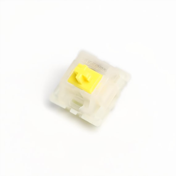 Lubed & Filmed Gateron Milky Yellow Pro Linear Switches - Image 2