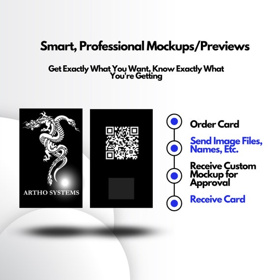 Custom Full Metal NFC Business Card, Tap Card (Front + QR Back) - Image 8