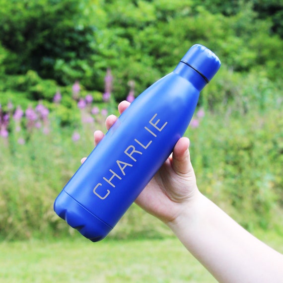 Personalised Metal Water Bottle Reusable Gym Yoga Bottle BPA Free Leakproof Sports Drinking Travel Flask Any Name and Company Logo Engraved - Image 10