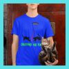 Cats Playing Laser Pointer T-shirt: Alien Abduction Tee Cats Playing Laser Pointer T-shirt: Alien Abduction Tee