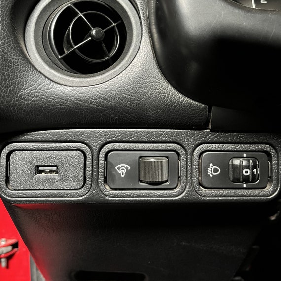 USB Type A Type C Car Fast Charger for Mazda MX-5 Miata NA 89-97 - Image 2