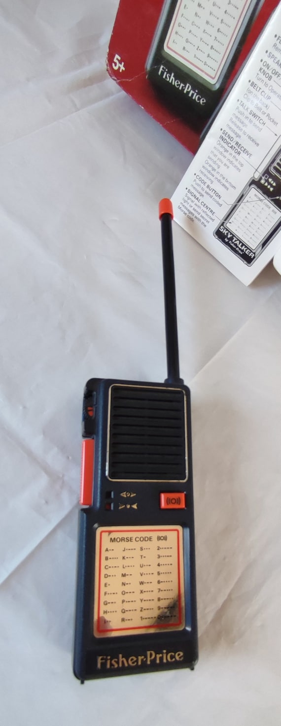 Vintage Fisher Price Sky Talkers Walkie Talkies #815 (1983) - Image 4