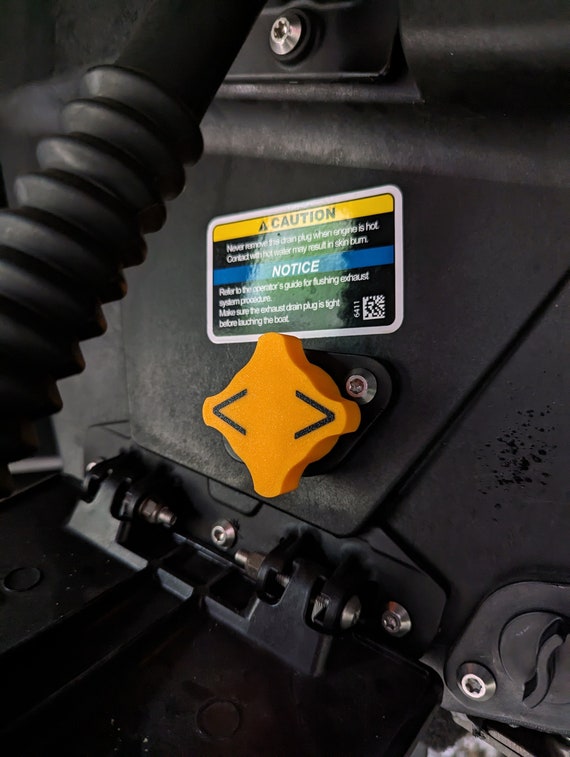 Sea-Doo Drain Plug Removal Tool Wrench for Switch, RXT-X and Other PWCs - Image 2