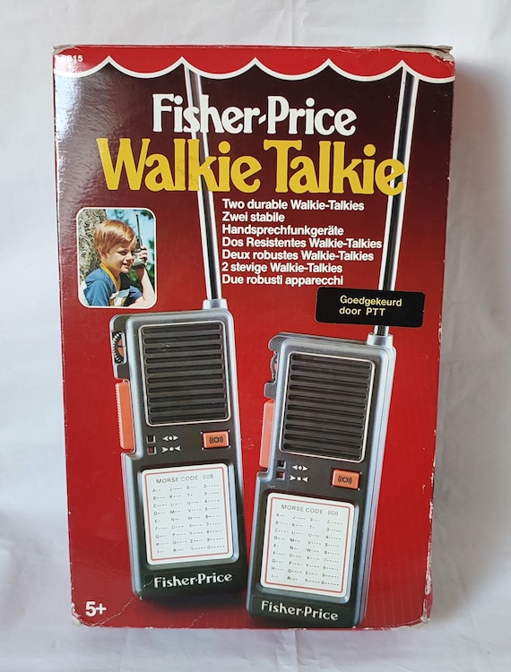 Vintage Fisher Price Sky Talkers Walkie Talkies #815 (1983)