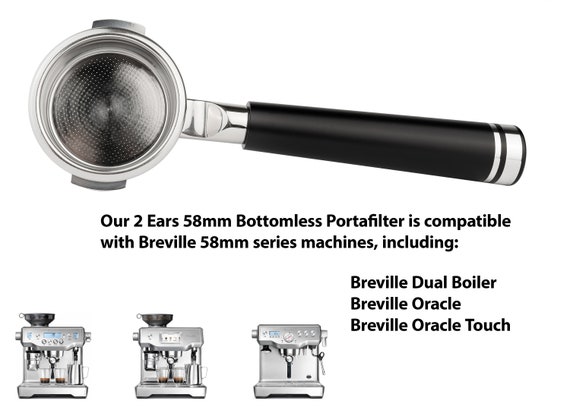 58mm fits Breville - Bottomless Portafilter Fits Breville Dual-Boiler, Oracle, and Oracle Touch - Image 2