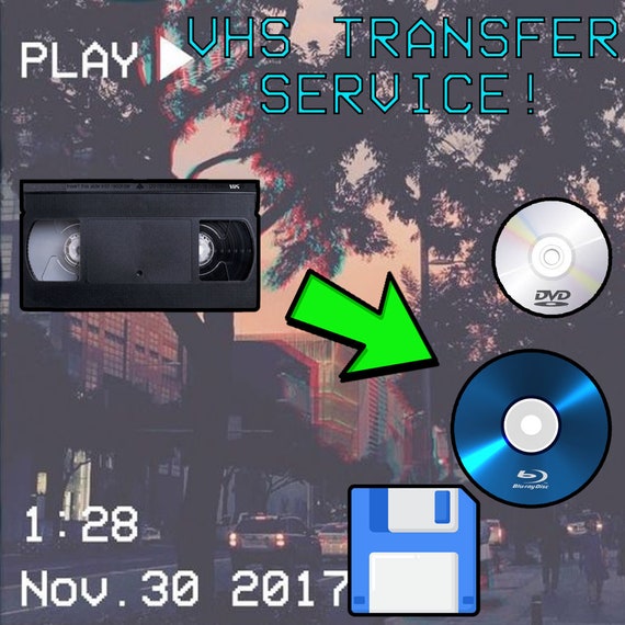 VHS Video Tape Transfer to Digital, DVD, or Blu-Ray (1080p Digitization)