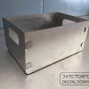 CNC cut ready Plan for hand foldable metal box, Dwg Dxf File for metal storage box, Workshop Tool Organizer, Digital Download
