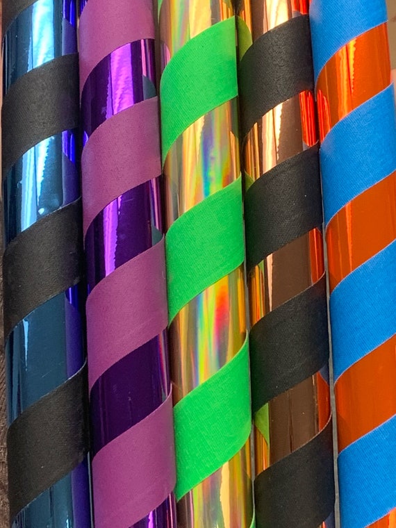 Weighted Beginner Hula Hoop Coil-Down Collapsible PE Travel Hoop - Children and Adult Sizes - Image 3